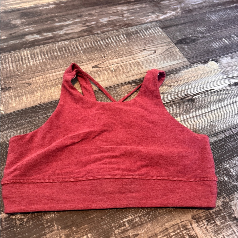 Vuori Women's High Neck Sports Bral - Red - Picture 4 of 4